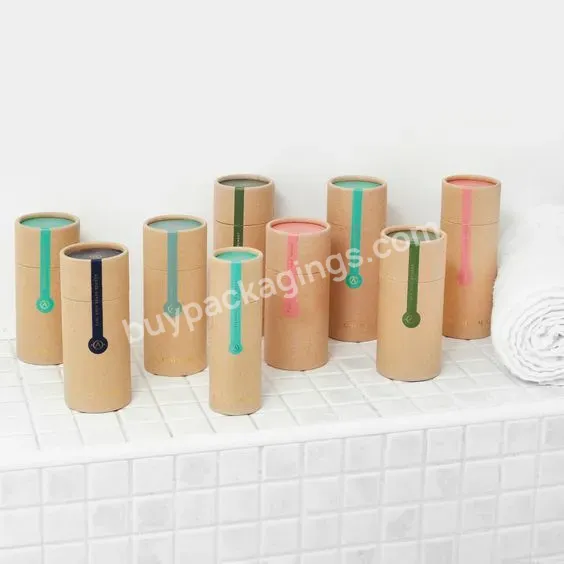 Biodegradable Cylinder Customized Printing Recyclable Kraft Paper Tube Packaging Cardboard Tube Packaging Container - Buy Kraft Paper Tube Round Cylinder,Kraft Paper Tube Cylindrical Packaging Box,Biodegradable Kraft Round Cylinder Paper Tube.