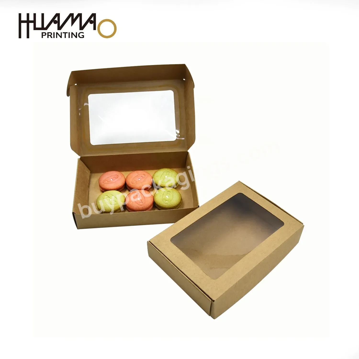 Biodegradable Thank You Sticker Card Big Mailer Paper Boxes Caja De Pizza Cartoon Paper Bag Bakery Packaging Macaron Box