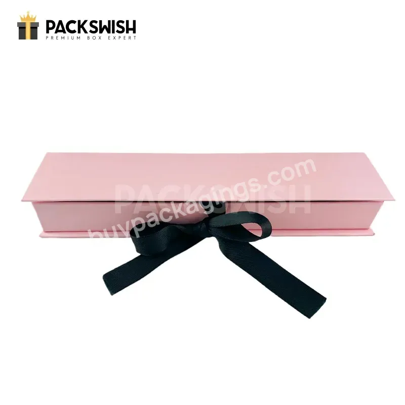 Black Empty Luxury Custom Design Nail Packing Boxes False Press On Nail Packaging Box For Nails