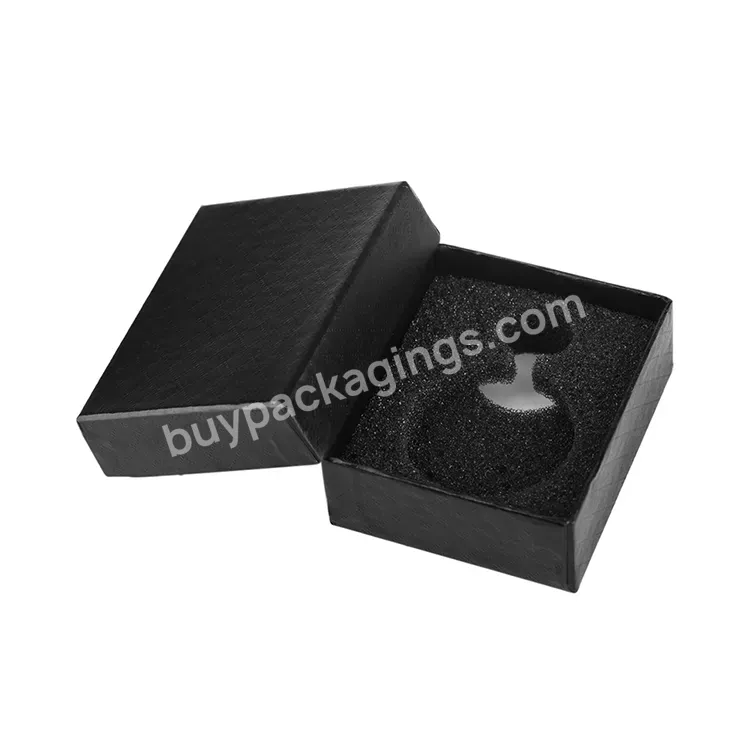 Black Paper Box Antique Pocket Watch Box