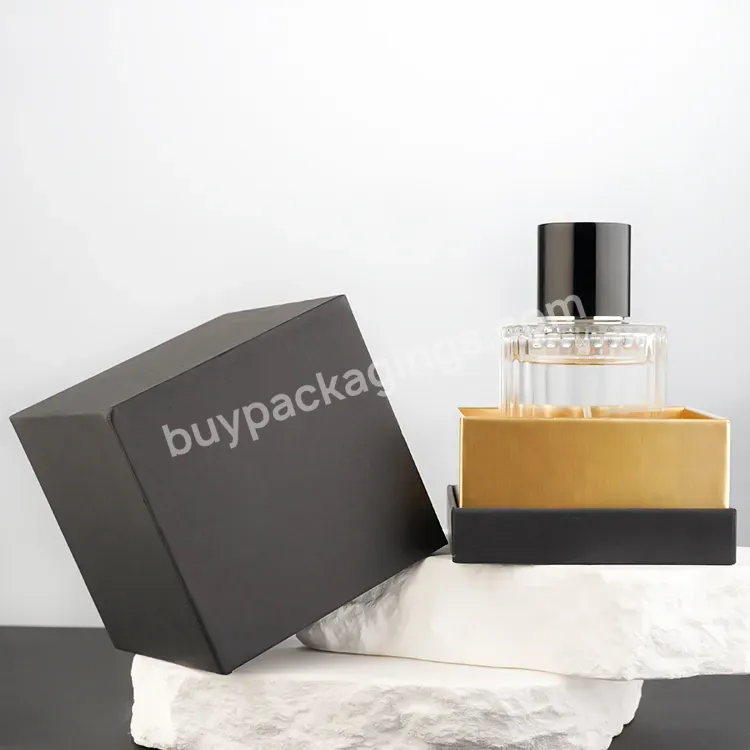 Brand Printing Luxury Square Gift Paper Box For Perfume Bottle Packaging Cosmetic Boxes