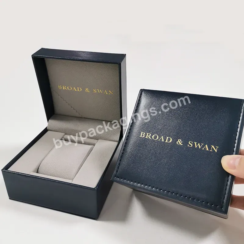 Brand Watch Packaging Custom Gift Wood Watches Box Packaging Luxury Wooden Watch Box