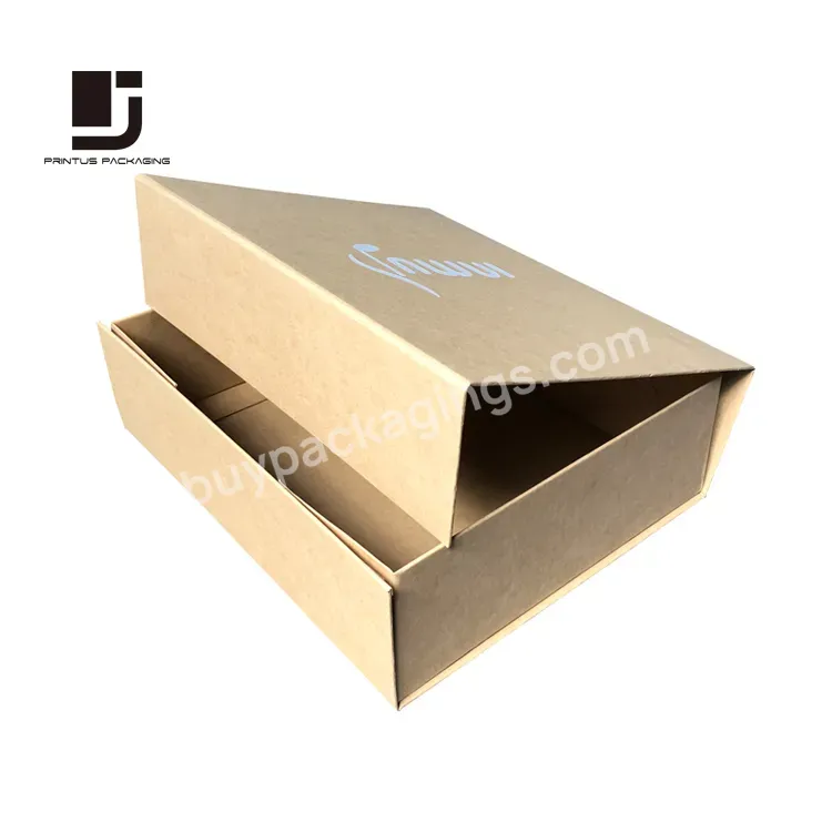 Brown Craft Folding Yoga Mat Paper Box Packaging