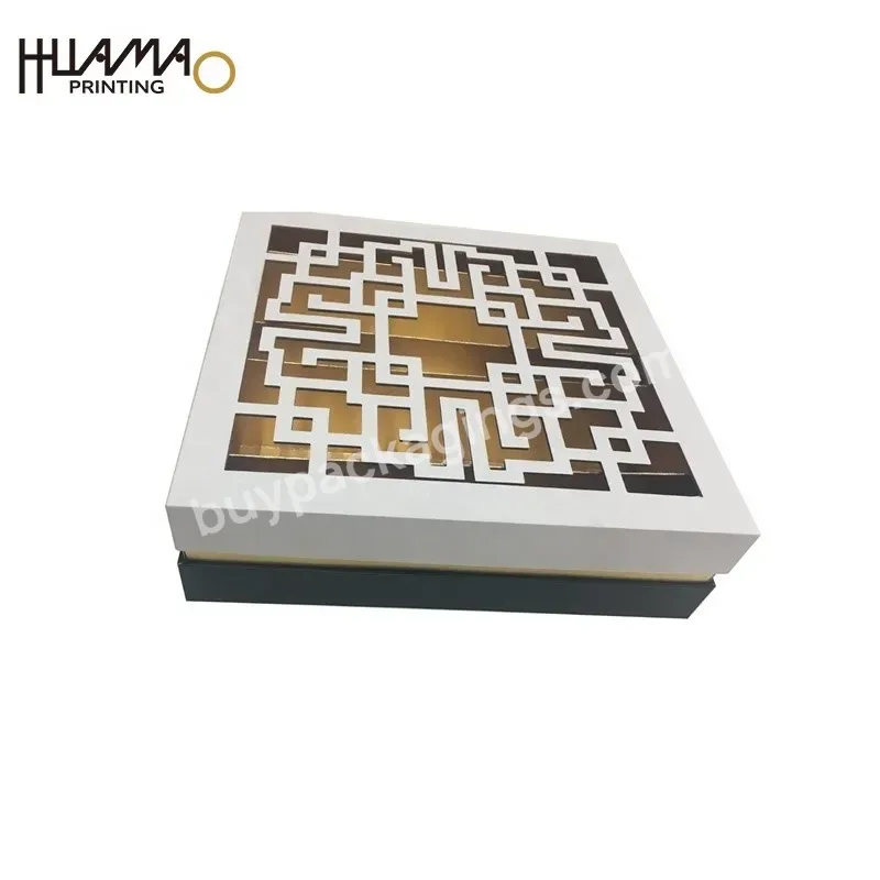 Cadeaux Mariage Cajas Collapsible Paper Container Foldbable Box Packaging Bakery Packaging Pastry Custom Logo Mooncake Box