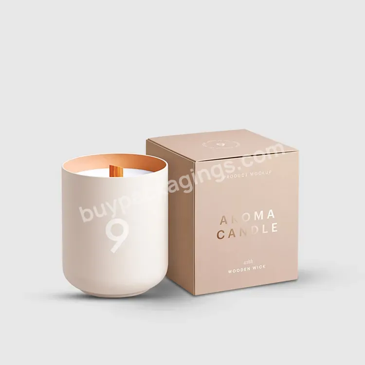 Candle Jar With Lid And Giftbox Packaging - Buy Candle Jar With Lid And Giftbox Packaging.