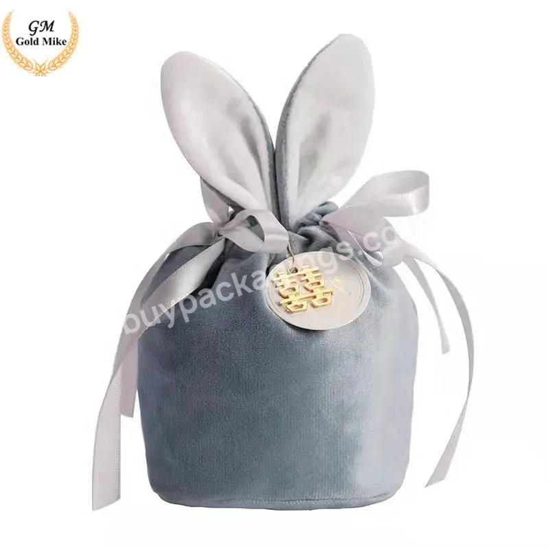 Candy Gift Velvet Easter Bag Easter 2022 For New Amazon Canvas Bag Rabbit Ears Decoration Gift Bunny Bag - Buy Plush Purple Bunny Easter Bunny Toy Packaging Bags,Gift Bags Small Velvet Easter Baskets,Bunny Gift Bags Small Velvet Easter Baskets.