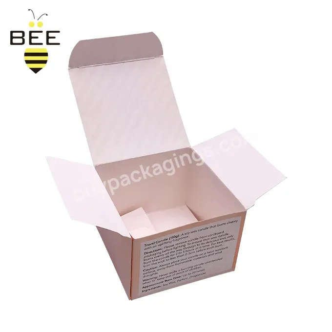 Card Board Cmyk Printing Makeup Gift Box For 30ml Packaging Different Sizes Cream Packing Box White Cosmetic Bottle