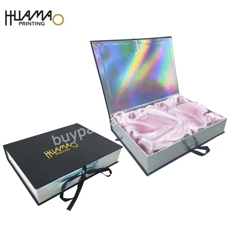 Cardboard Display Shelf Press On Nail Packaging Box Kawaii Stickers Professional Manufacturer Marriage Gift Box Wig Packaging