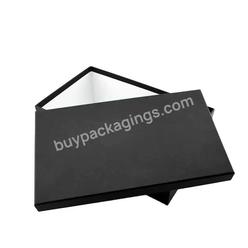 Cardboard Shoe Box For Sale Custom Printed Matt Black Paper Acceptable Customized Paperboard Recyclable Fashionable Optional