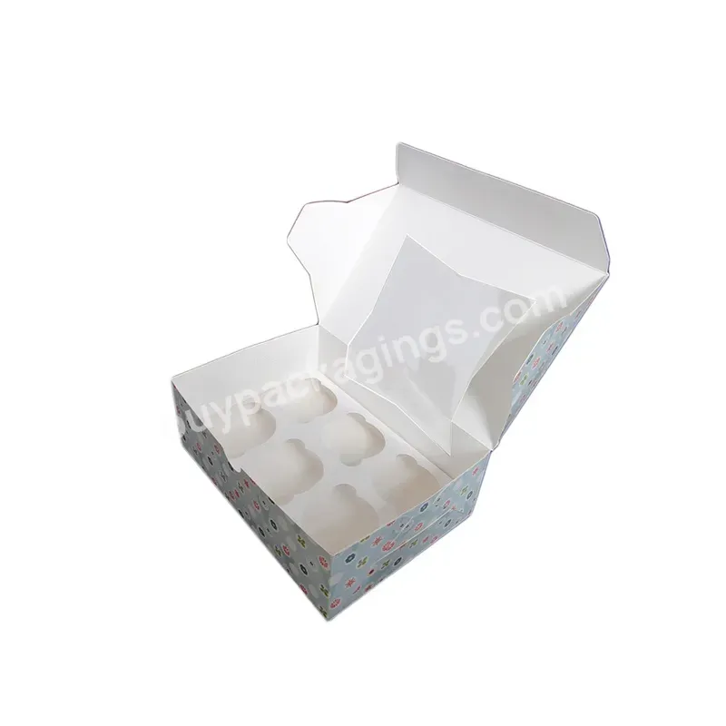 Cheap Price Custom Recycle Paper Cake Box For Bakery Cake Cupcake Packaging