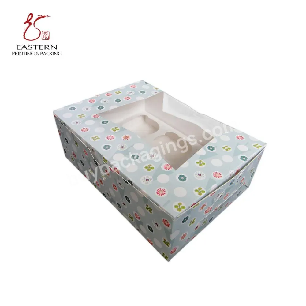 Cheap Price Custom Recycle Paper Cake Box For Bakery Cake Cupcake Packaging