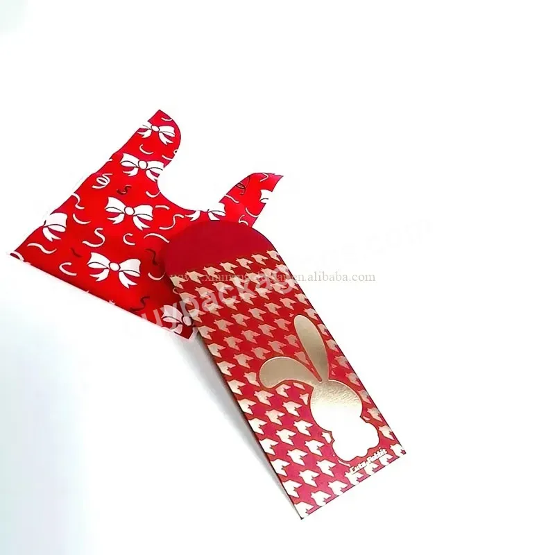 Cheap Traditional Red Packet Hong Bao Ang Pow Red Custom Design Red Packet Red Envelopes