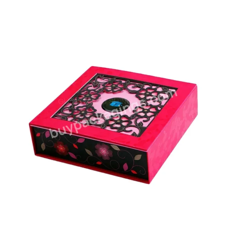 China Design Luxurious Moon Cake Box Customized Paper Custom Made Gift Boxes Moon Cake Boxes