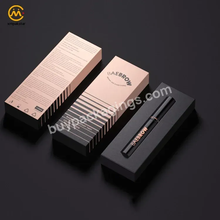 China Factory Wholesale Custom Print Mascara Lipstick Packaging Cosmetic Paper Perfume Packing Box