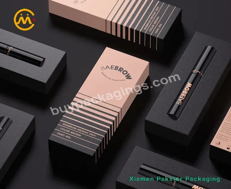 China Factory Wholesale Custom Print Mascara Lipstick Packaging Cosmetic Paper Perfume Packing Box