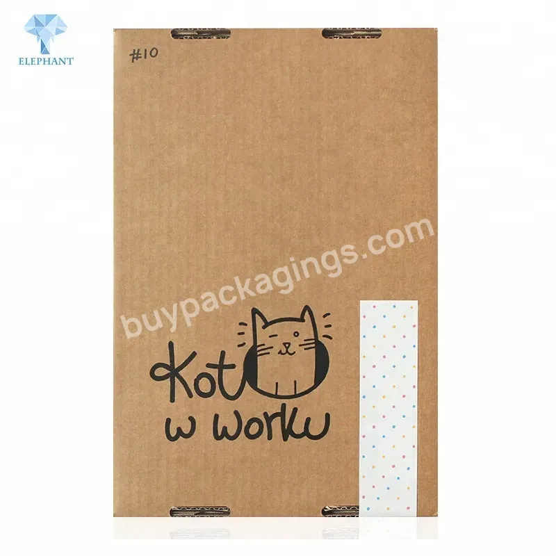 China Factory Wholesale Low Price Die Cut Corrugated Mailer Box