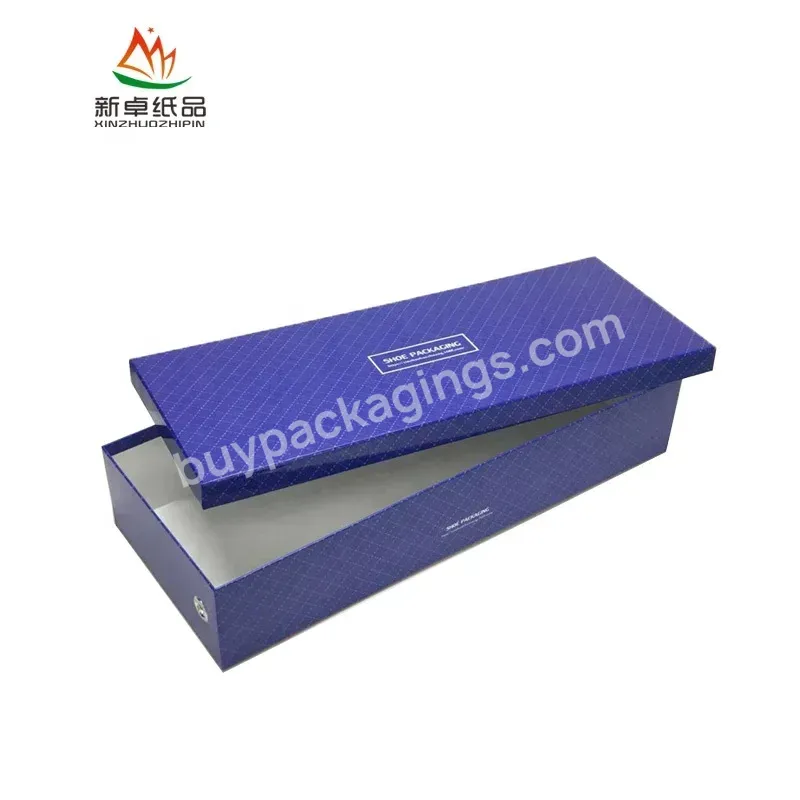 China Manufacturer Cardboard Boxes Big Size Lids Box For Boots Shoes Packaging - Buy Cardboard Boxes With Lids,Box Manufacturer,Boots Shoe Box.