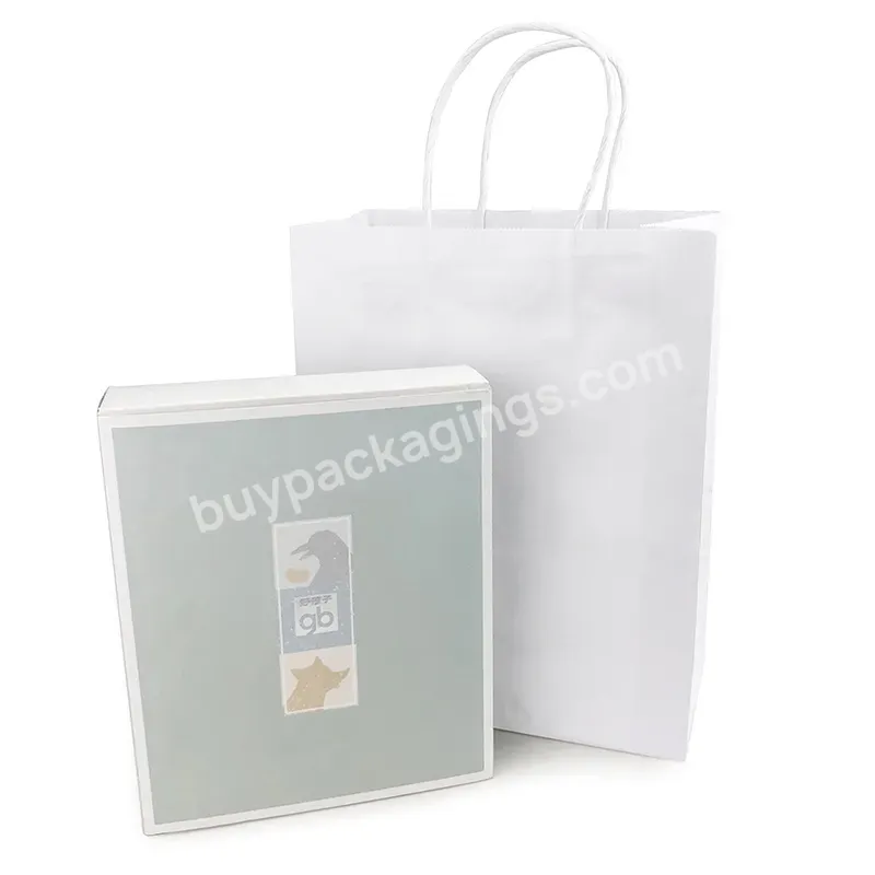 China Manufacturer Custom Black Paper Bags With Handle Gift Bags/shopping Bags With Logos/craft Gift Bags For Clothes