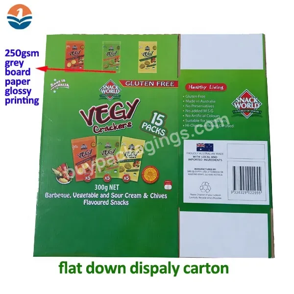 China New White Cardboard Display Corrugated Gift Carton Box Specification