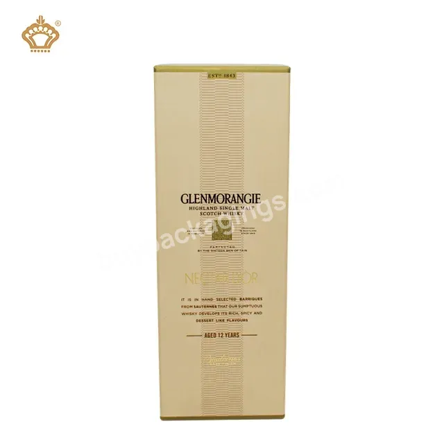 China Supplier Custom Magnetic Paper Boxes Wine Whisky Champagne Vodka Beer Tequila Packaging Box