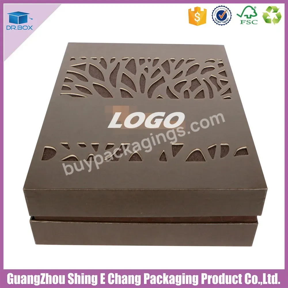 China Supplier Luxury Paper Die Cut Cardboard Wine Packaging Box Glass Bottle Gift Box