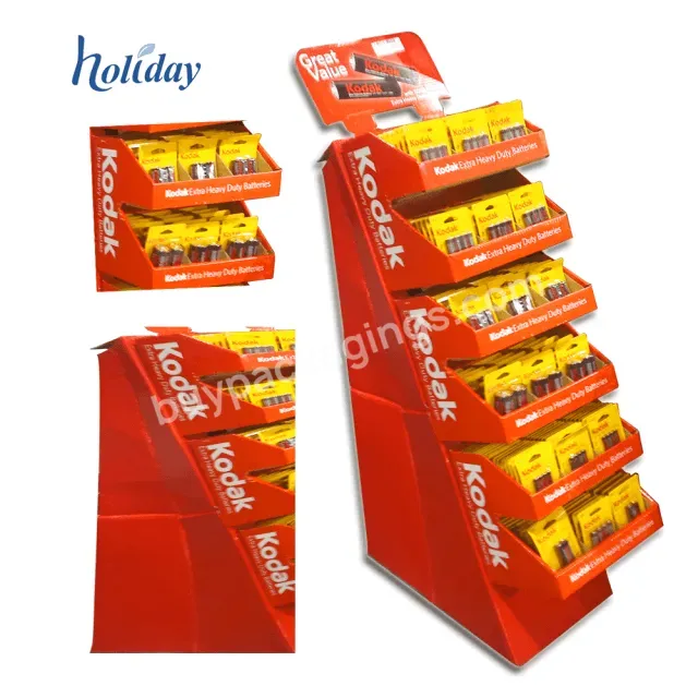 China Suppliers New Product Design Free Cardboard Pop Display Stand For Shops