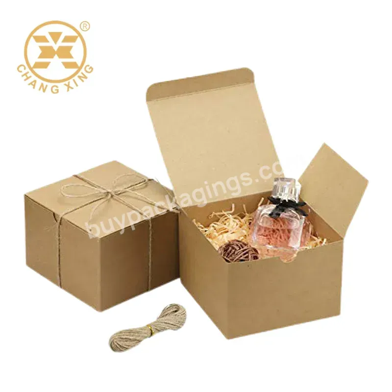 China Wholesale Logo Printed High Quality Daily Cosmetic Packing Gift Cube Small Paper Box With Lid