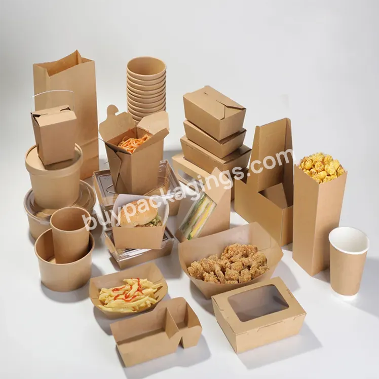 Click To Get A $300 Voucher(only For The First 50 Customers),Take Away Food Paper Boxes For Food Packaging Boxes