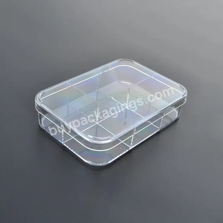 Compartments Plastic Storage Box With Clear Lid