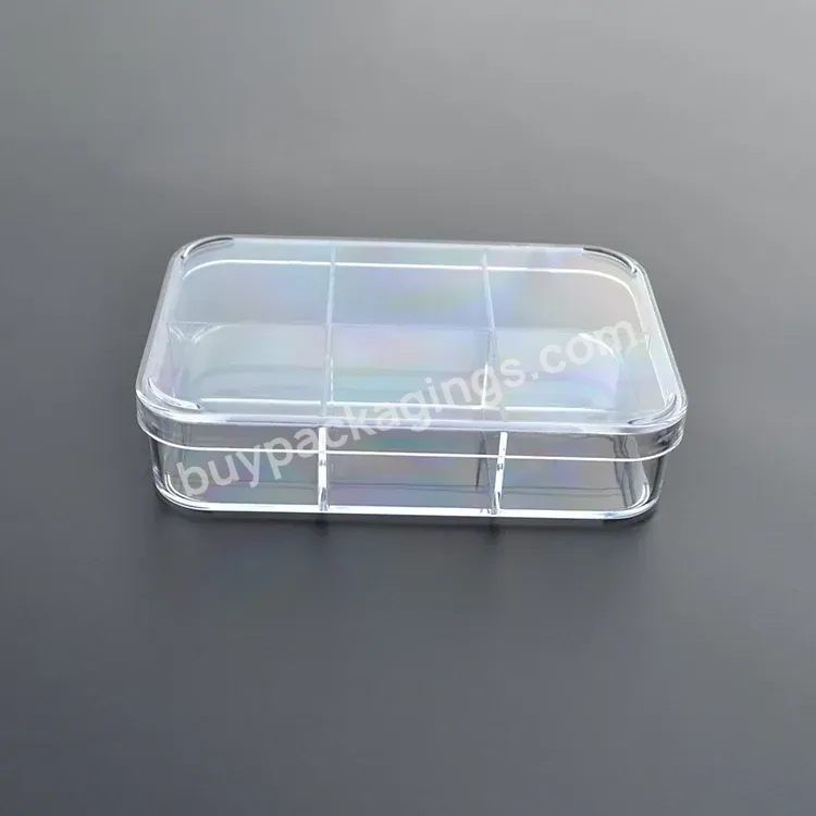 Compartments Plastic Storage Box With Clear Lid - Buy Clear Compartment Box,Small Clear Plastic Boxes With Lid,Plastic Storage Box.