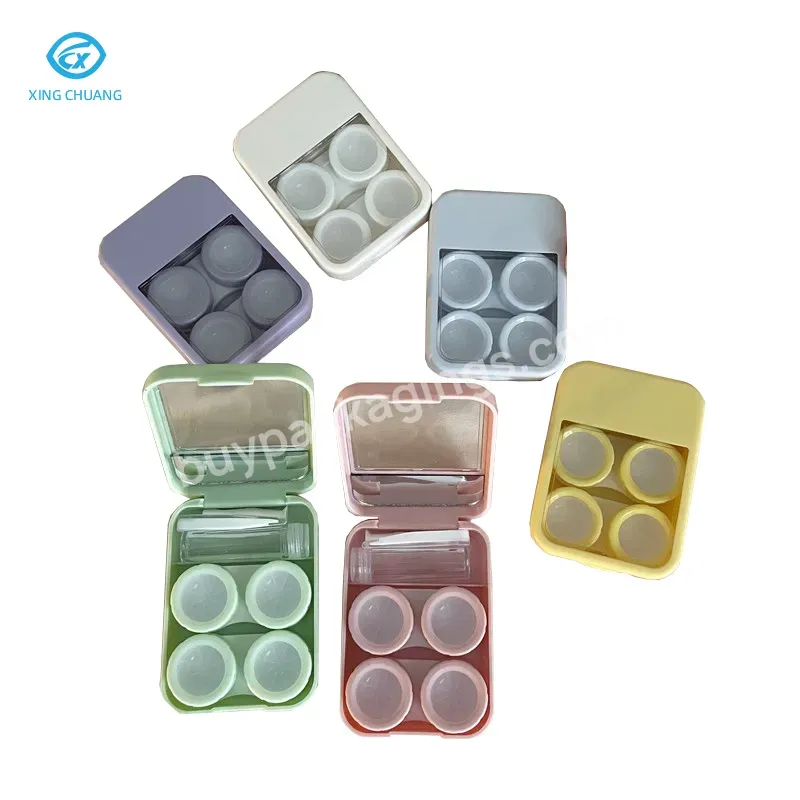 Contact Lens Box For Women Multiple Sets Of High Appearance Level Simple Storage Partner Contact Lenses Case