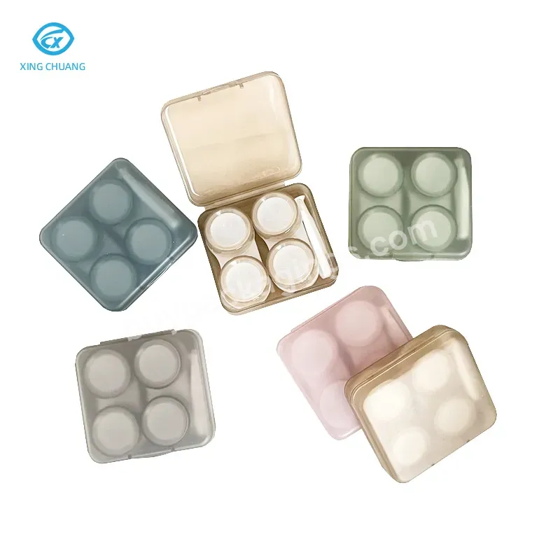 Contact Lens Box For Women Multiple Sets Of High Appearance Level Simple Storage Partner Contact Lenses Case - Buy Contact Lens Box,Contact Lenses Case,Contact Lens Box For Women Multiple Sets Of High Appearance Level Simple Storage Partner Contact L