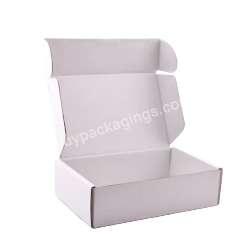 Corrugated Box Fold Able Packaging Box Shipping Custom Mailer Box With Paper