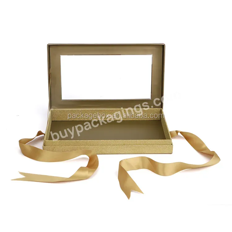 Corrugated Cardboard Fruit Packaging Carton Box With Clear Pvc Window Wedding Packaging Box Rectangular Chocolate Packaging Box