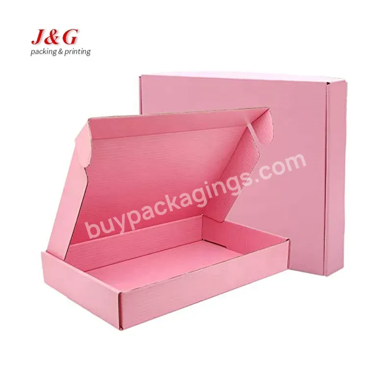 Corrugated Custom Oem China Wholesale Packaging Shipping Cosmetic Mailer Box With Logo