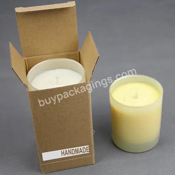 Corrugated Gift Box Candle Box Candle Packing With Customized Size And Logo