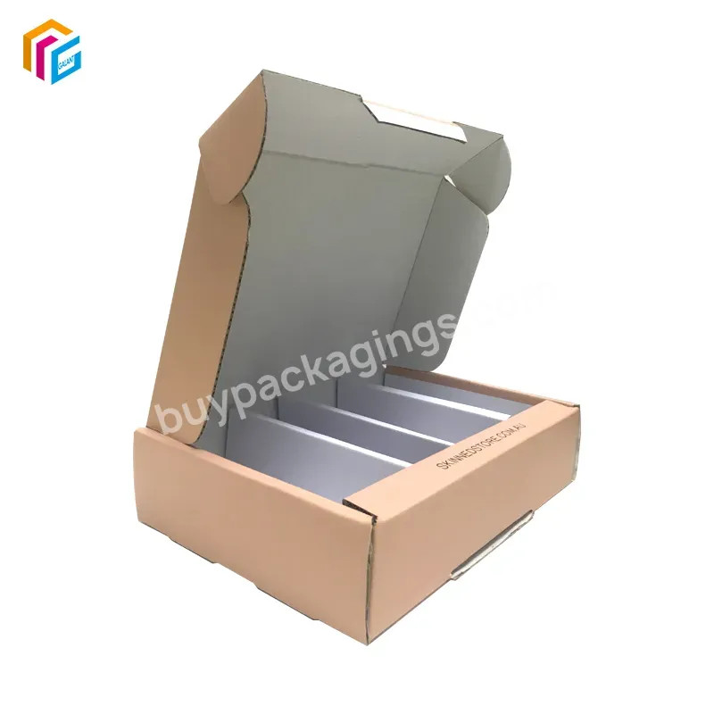 Cosmetic Makeup Products Packaging Eco Friendly Corrugated Paper Cheap Manufacturer Custom Box