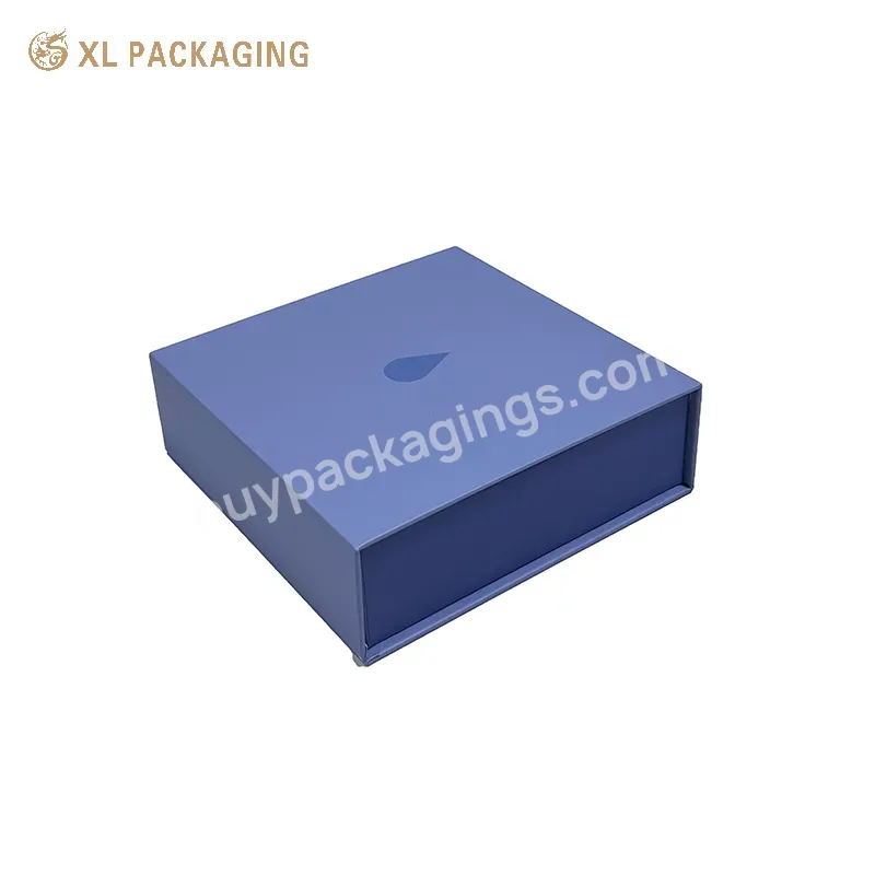 Cosmetic Skin Care Makeup Perfume Fashion Cosmetic Magnet Packaging For Gift Wholesale Custom Blue Cosmetics Suppliers Oem Cmyk