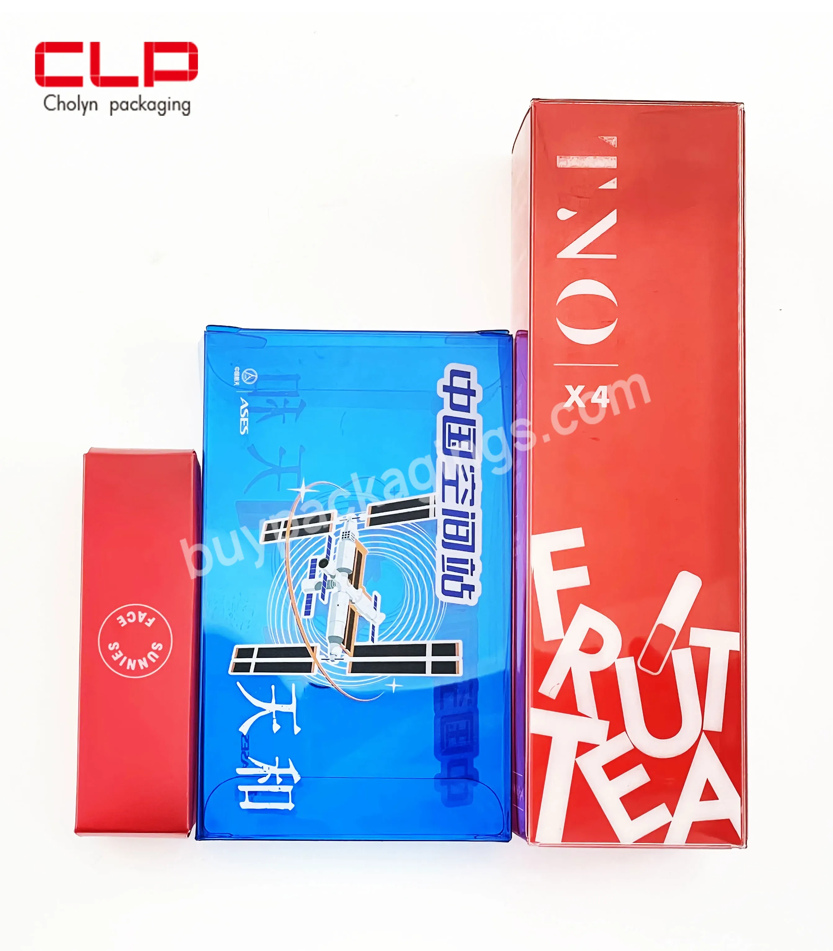 Cosmetic Skin Care Pet Pvc Pp Plastic Packaging Box Custom Printed Rejuvenating Set Acetate Box