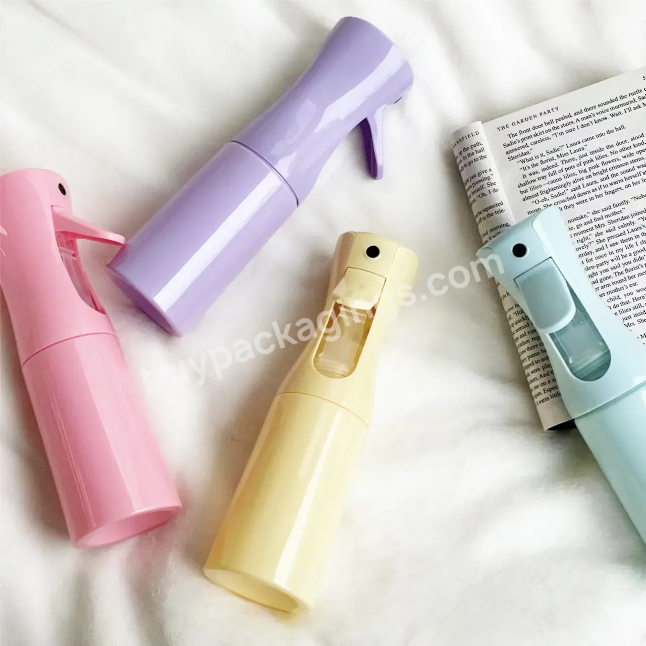 Custom 200ml 300ml Setting Plastic Cologne Perfume Atomizer Cleaning Refillable Continuous Spray Bottle