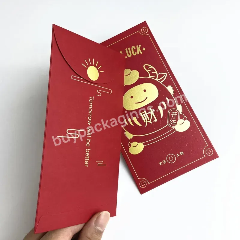 Custom 2023 Chinese New Year Red Packets Chinese Year Of The Rabbit Red Packets For Packing Money - Buy Year Of The Rabbit Red Packets,Red Packets Chinese,2023 Chinese New Year Red Packets.