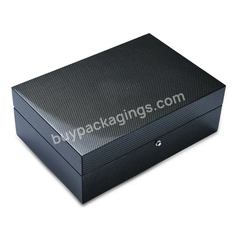 Custom Black Glossy Watch Winding Box Manufacturing Custom Logo Printed Watch Display Luxury Wooden Watch Box - Buy Luxury Watch Packaging Box,Custom Wooden Watch Box,Funky Watch Box.