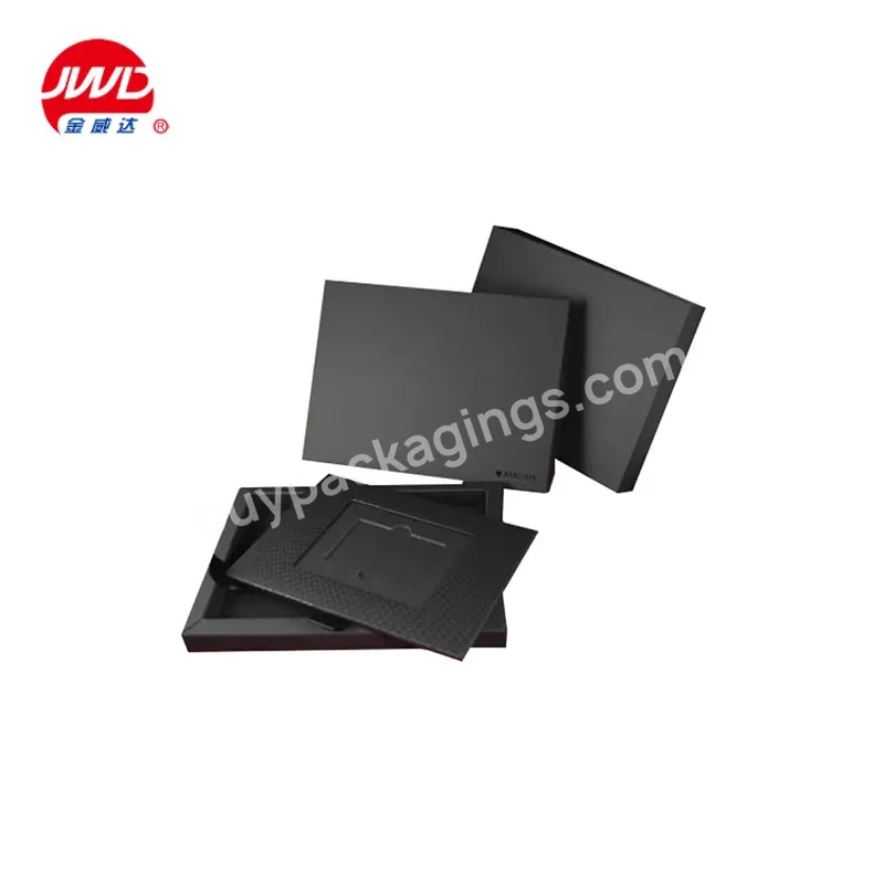 Custom Black Magnetic Paper Packaging Credit Card Box