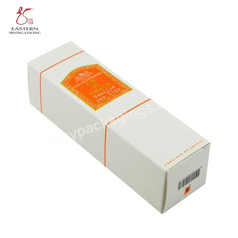 Custom Bottle Medicine Strong White Card Paper Packaging Box