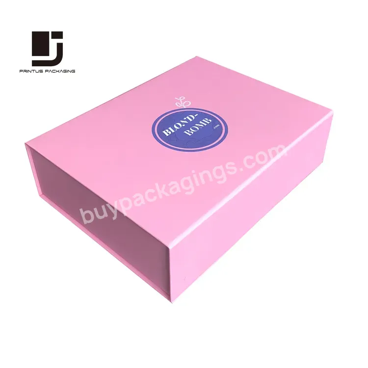 Custom Brand Silk Lined Gift Boxes Package