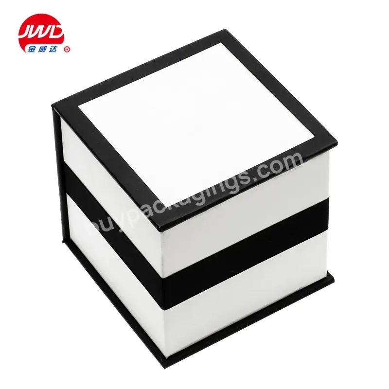 Custom Branding Matte Black Magnetic Closure Paper Gift Box For Garments Ribbon Handle Rectangular Folding Clothing Packaging
