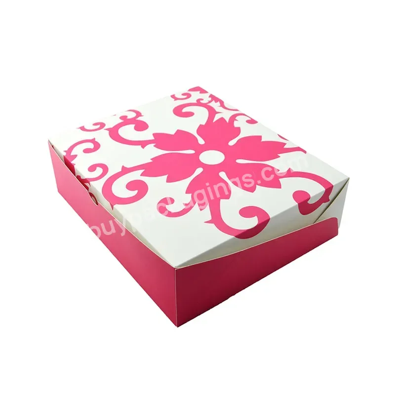 Custom Cheap Wedding Cake Favor Box Paper Packaging