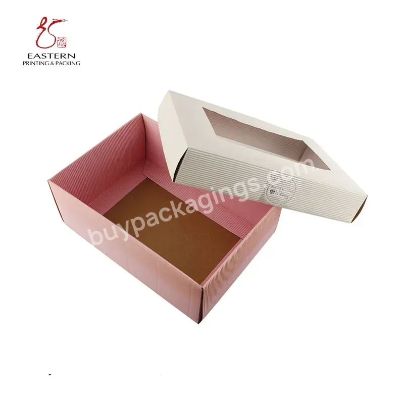 Custom Color Printing Transparent Storage Packaging Shoe Paper Box