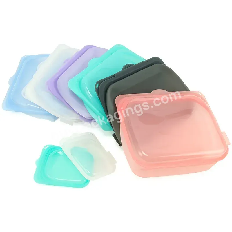 Custom Color Reusable Silicone Food Storage Fresh Airtight Sealed Bag Sandwich Food Container Set Silicon Fruit Fresh Bag - Buy Custom Color Reusable Silicone Food Storage Fresh Airtight Sealed Bag Sandwich Food Container Set Silicon Fruit Fresh Bag,