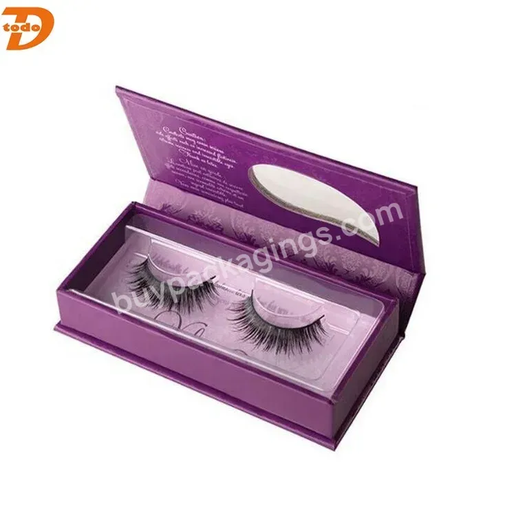 Custom Cosmetic Paper Packaging False Eyelash Extension Box